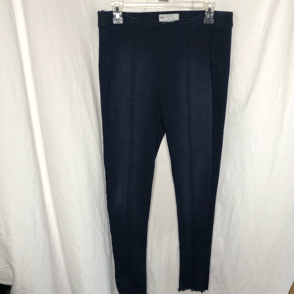 Free People Raw Hem Leggings